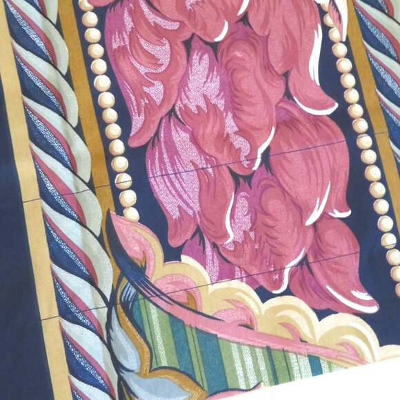 Pair 2 Curtain Panels Drapes 42" x 87" each Multicolor Polyester Tiebacks Modern - Picture 6 of 11